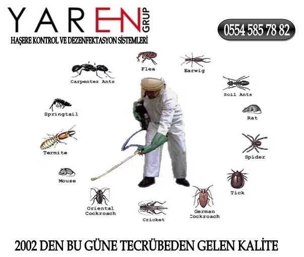 Çankırı böcek ilaçlama uygulaması – Yaren İlaçlama